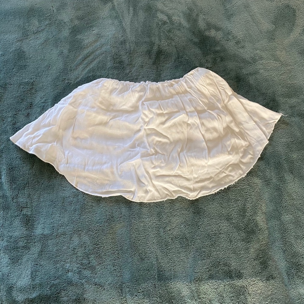 Brandy Melville White Flowy Bandeau